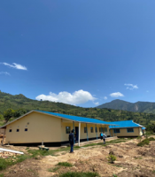 The Maternity Unit and Clinic under construction